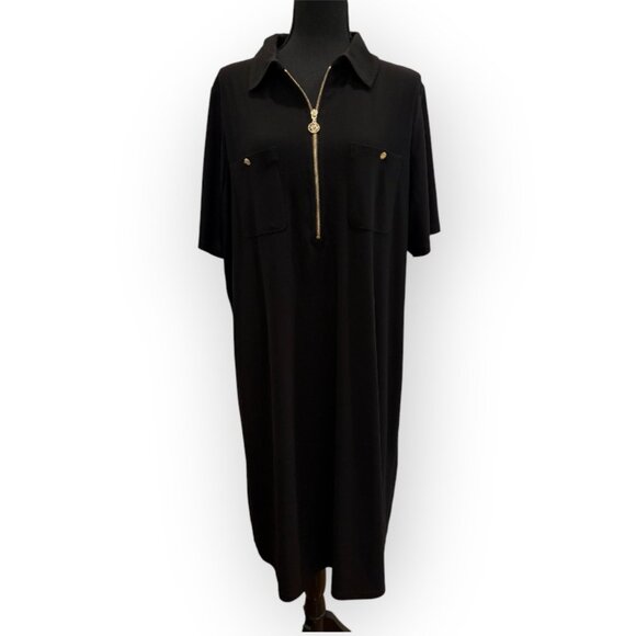 Anne Klein Dresses & Skirts - Anne Klein black shirt dress